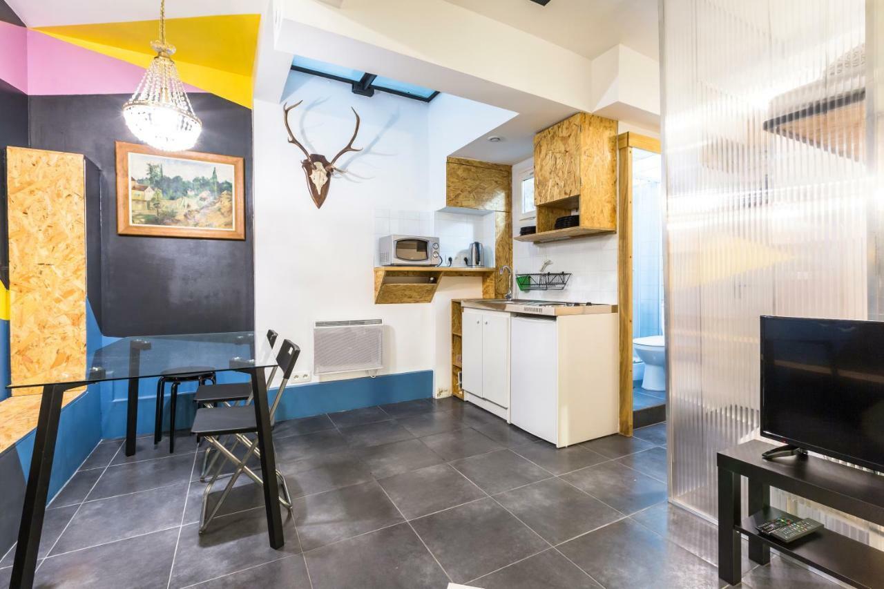 Ferienwohnung Pretty 25 M2 In A Lively District Paris Exterior foto