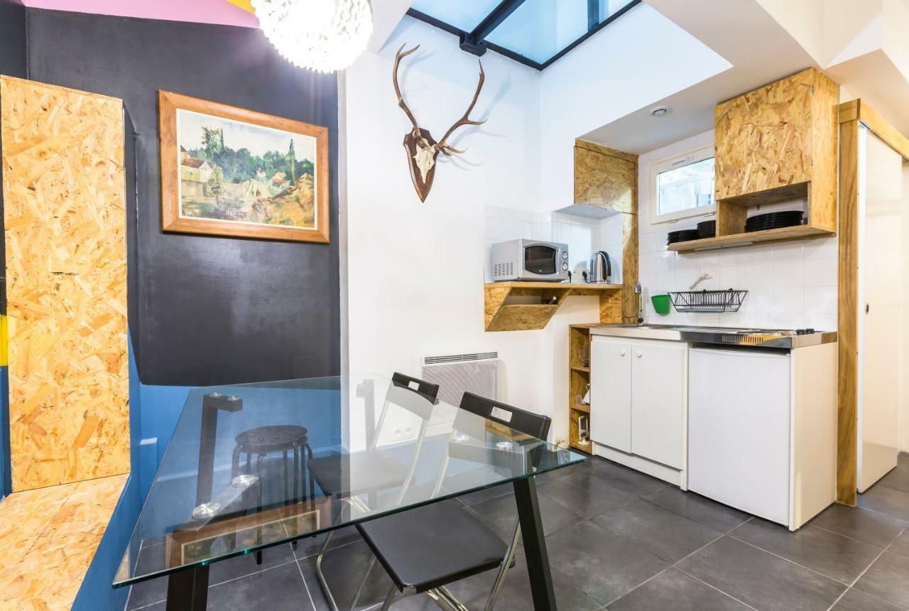 Ferienwohnung Pretty 25 M2 In A Lively District Paris Exterior foto